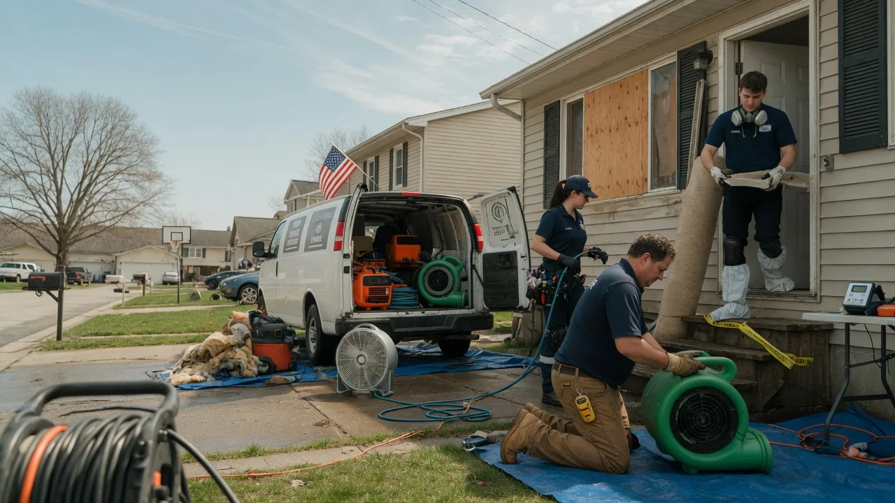 Water Damage Restoration in Garland, PA near me